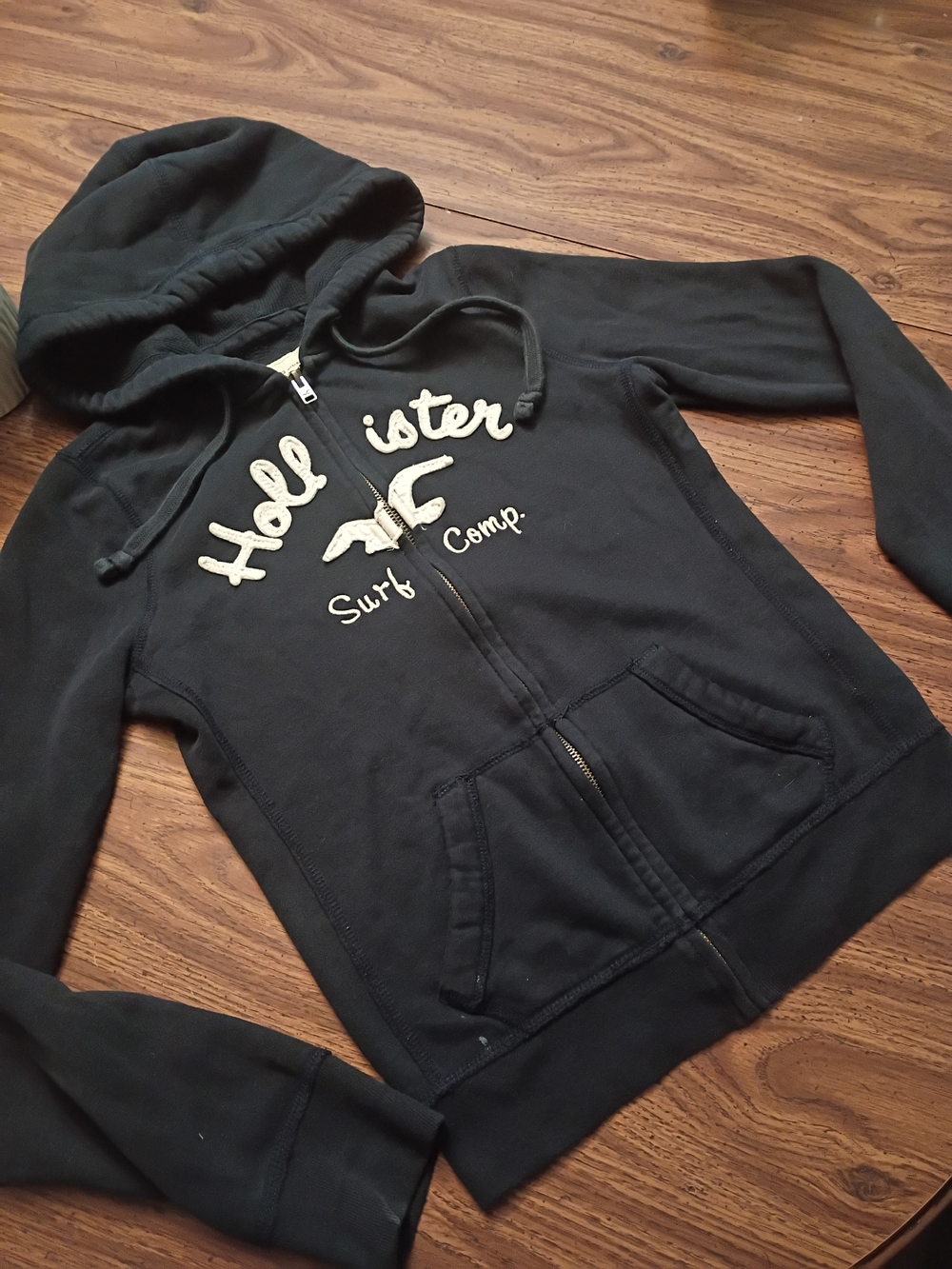 Hollister Surf Comp. Women's Zip Hoodie Size Small